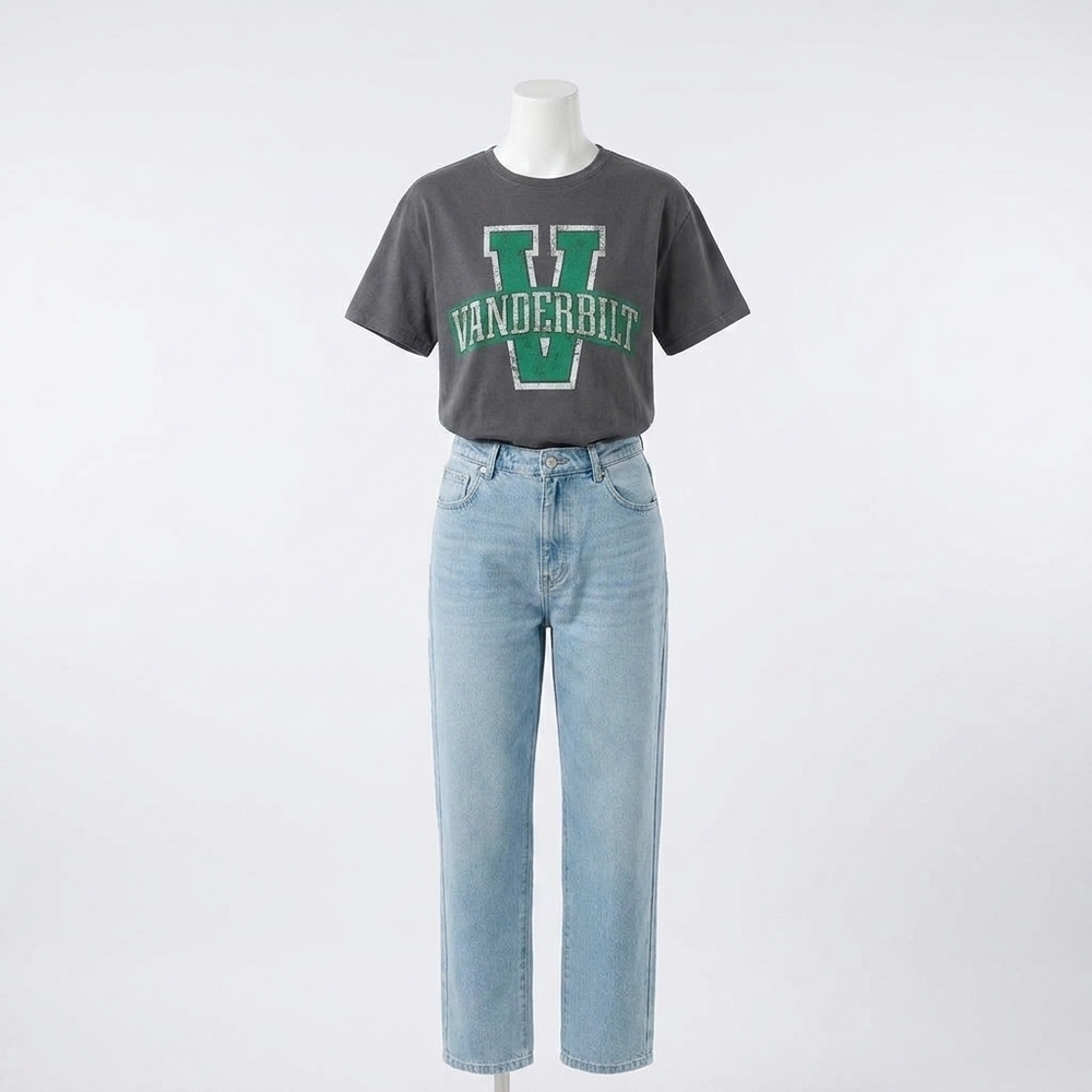NEW AMBAR vanderbilt t-shirt in dark grey